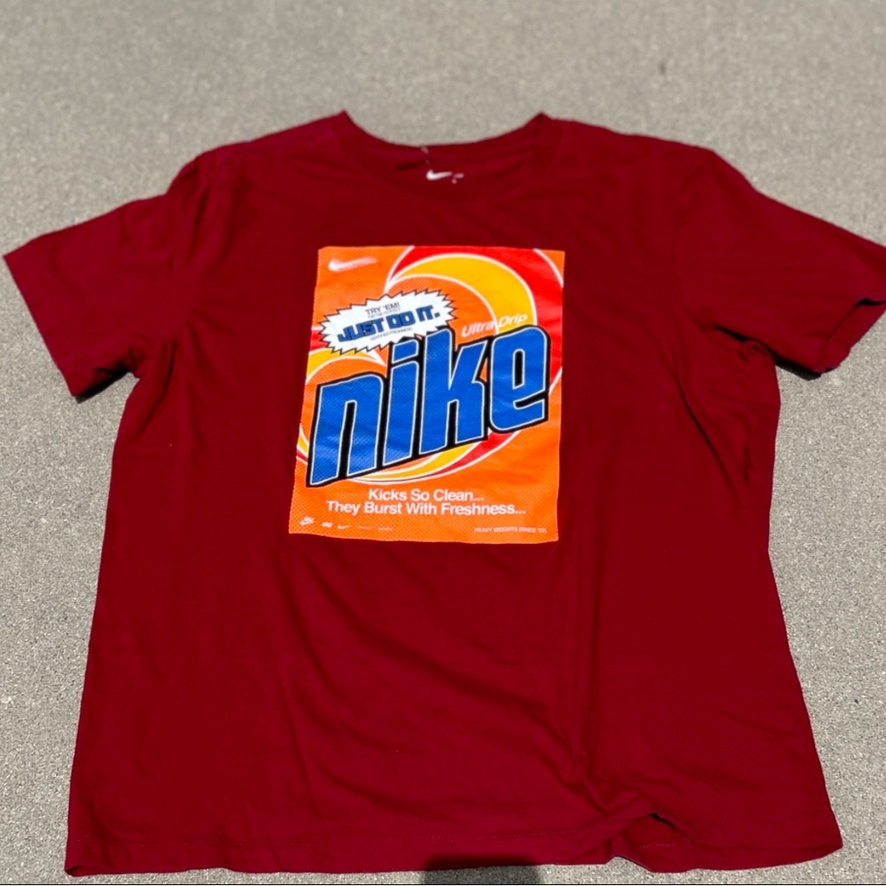Nike Red Graphic T-Shirt